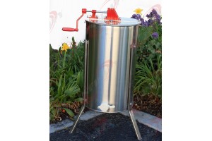  2 FRAME HONEY EXTRACTOR BEEKEEPING TANK 201 STAINLESS STEEL W/LEGS & HONEY GATE 